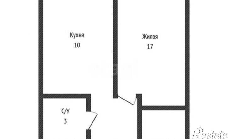 1-комн квартира улица Западный Обход, 39/2 к4,  д. 39/2 к4