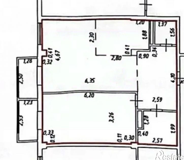 1-комн квартира Баварская улица, 8,  д. 8
