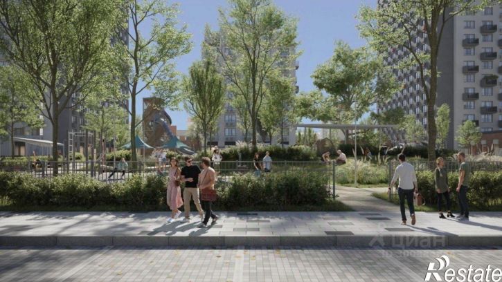 2-комн квартира в новом доме Душистая улица