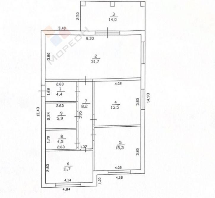 Коттедж/дом Фламандская ул, 22