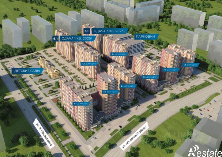 3-комн квартира в новом доме улица Героев-Разведчиков, 11/4,  д. 11/4