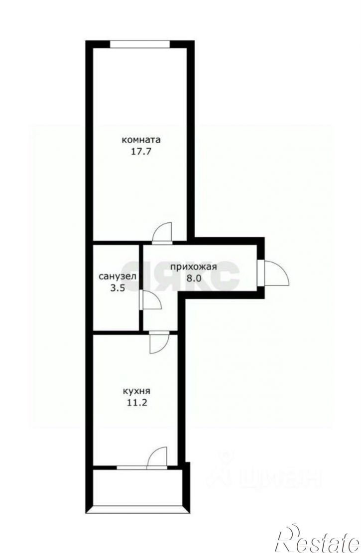 1-комн квартира Гаражный переулок, 12 к2,  д. 12 к2