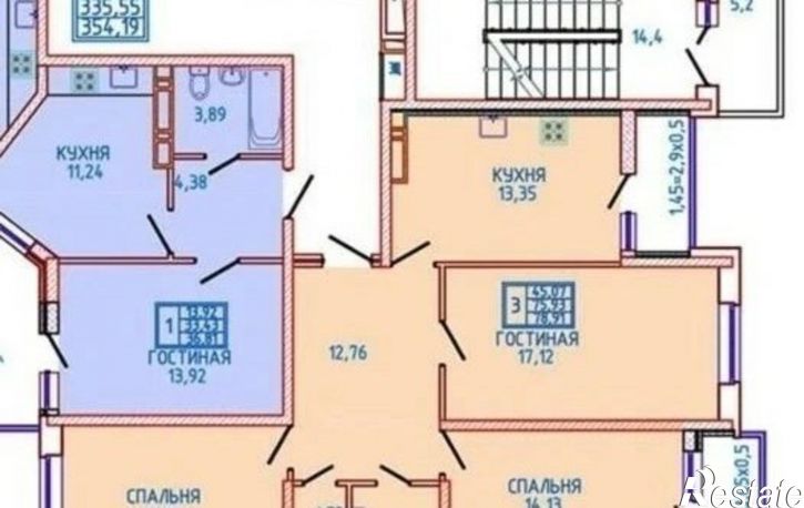 3-комн квартира улица им. Героя Яцкова И.В., 15 к1,  д. 15 к1