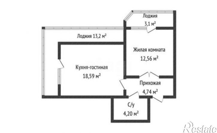 1-комн квартира ул Уральская, 87/7,  д. 87/7