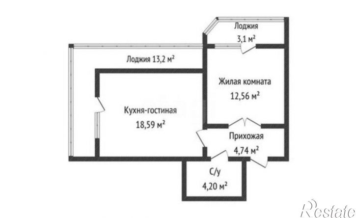1-комн квартира ул Уральская, 87/7,  д. 87/7