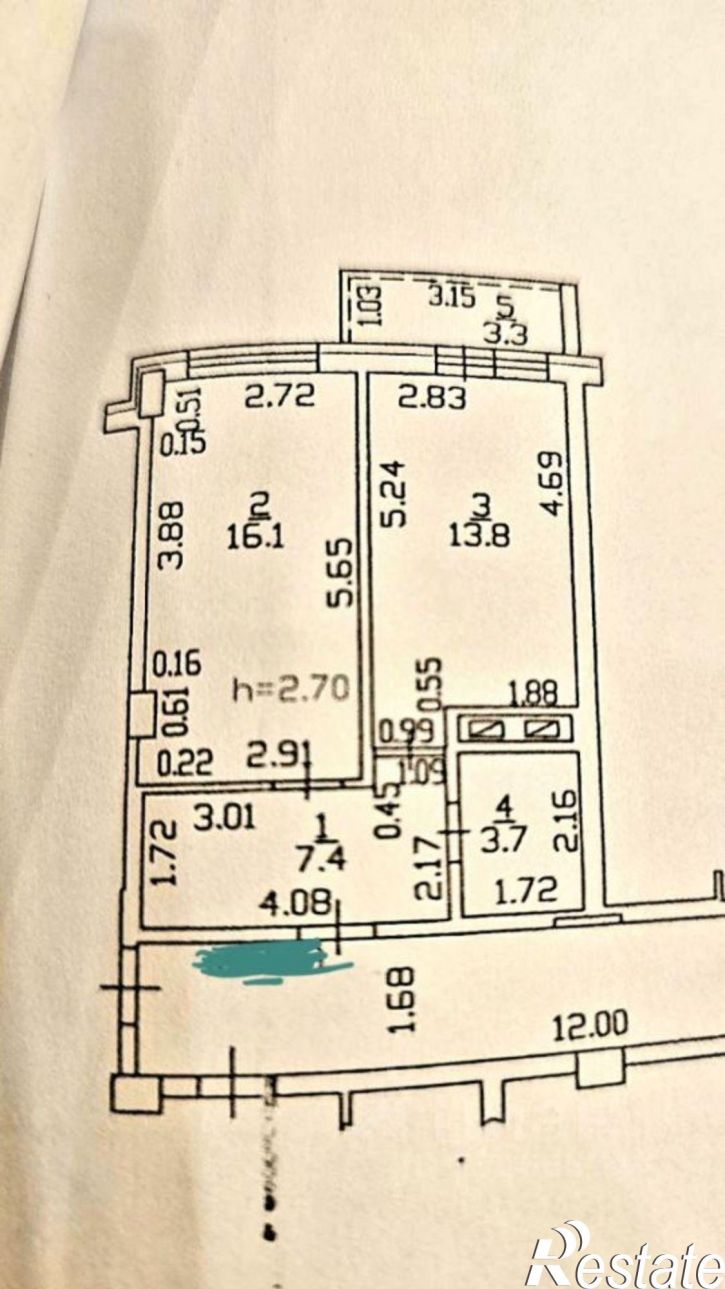 1-комн квартира ул Российская, 337,  д. 337