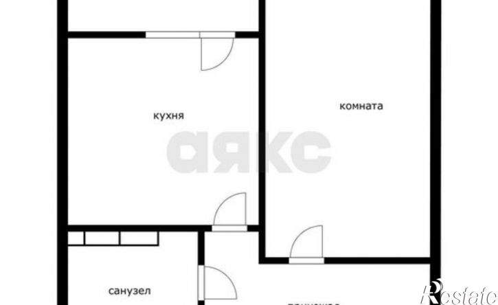 1-комн квартира ул Скандинавская, 1 6,  д. 1 6,  к. 6