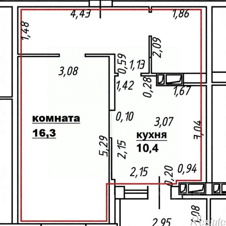 1-комн квартира бульвар Клары Лучко, 8,  д. 8