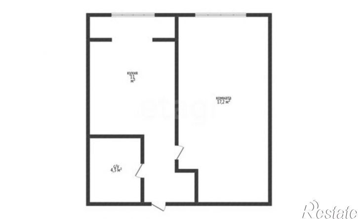 1-комн квартира ул Агрохимическая, 105,  д. 105