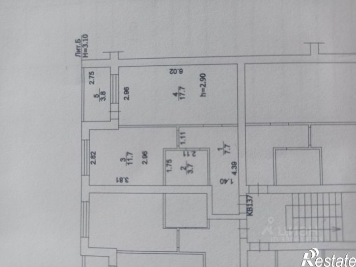 1-комн квартира улица Дунаевского, 22Б,  д. 22Б