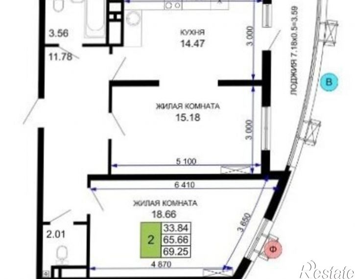 2-комн квартира ул Воронежская, 47/11,  д. 47/11