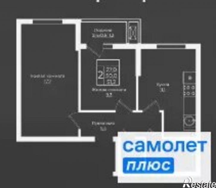 2-комн квартира Античная улица, 12,  д. 12
