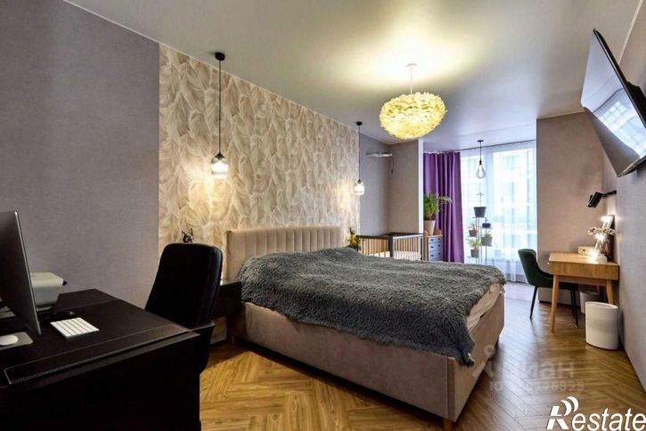 1-комн квартира улица Каляева, 263/4 к1,  д. 263/4 к1