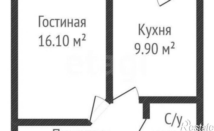 1-комн квартира ул им. Героя Сарабеева В.И., 5 2,  д. 5 2,  к. 2