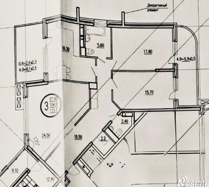3-комн квартира ул Кубанская, 45 1,  д. 45 1,  к. 1