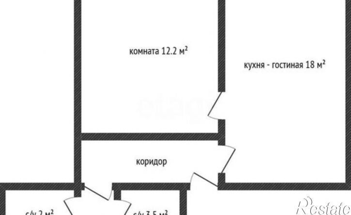 1-комн квартира ул Зиповская, 23,  д. 23