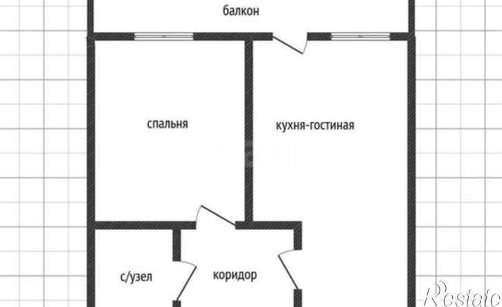 1-комн квартира ул им. Евгении Жигуленко, 13,  д. 13