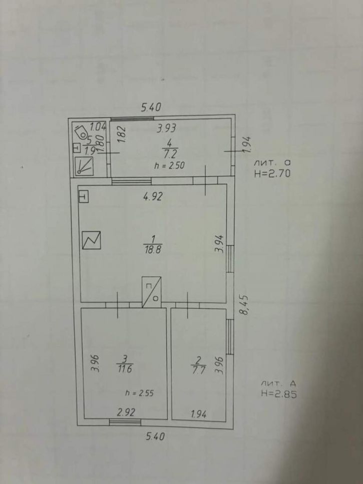 Коттедж/дом Виноградная улица, д.14