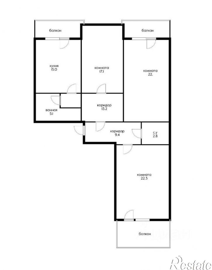 3-комн квартира ул Промышленная, 33,  д. 33