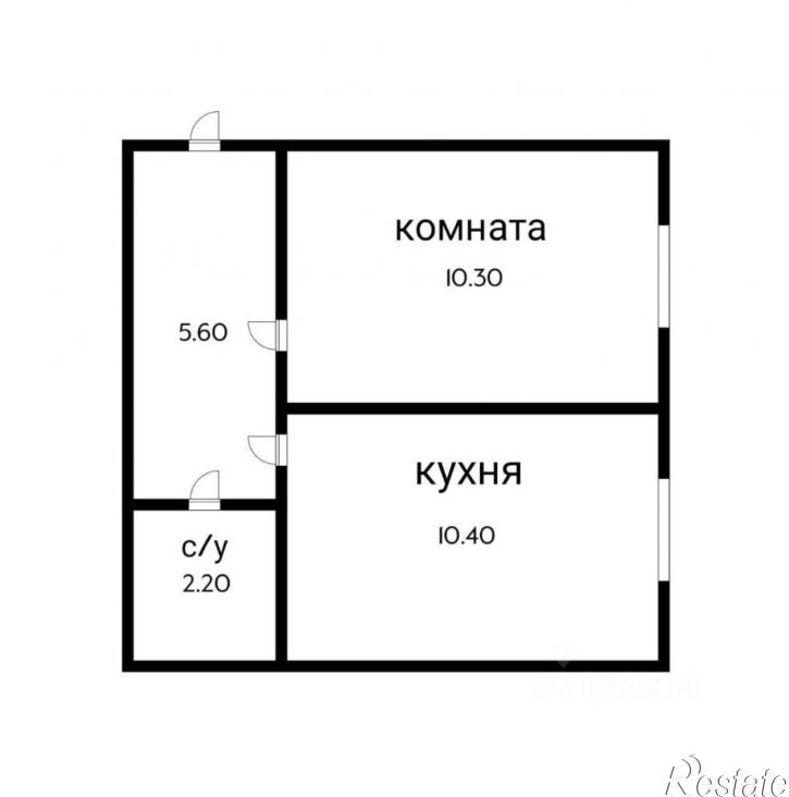 1-комн квартира ул им. Циолковского, 32,  д. 32