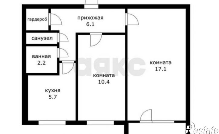 2-комн квартира улица Воровского, 223/1,  д. 223/1