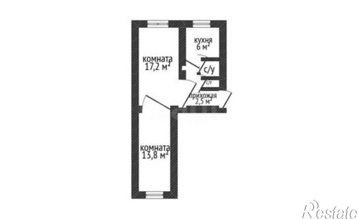 2-комн квартира ул им. Дмитрия Благоева, 2,  д. 2