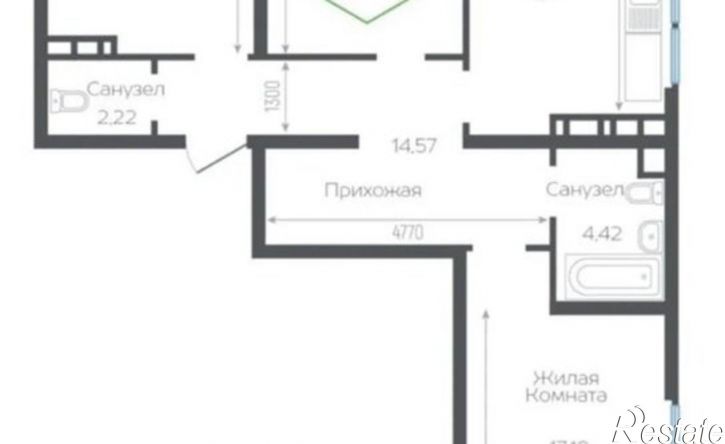 3-комн квартира Обрывная улица, 132/1 к21,  д. 132/1 к21