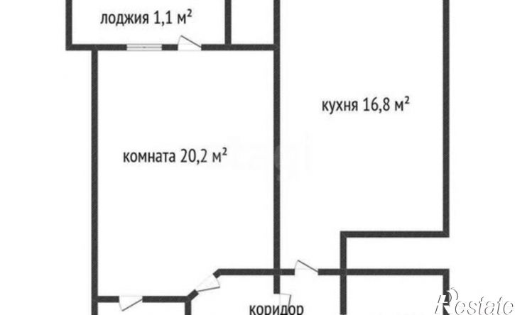 1-комн квартира улица Селезнёва, 88/1,  д. 88/1
