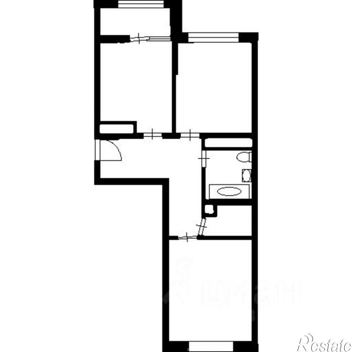 2-комн квартира ул Школьная, 30,  д. 30