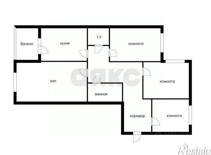 3-комн квартира Гаражный переулок, 12 к2,  д. 12 к2
