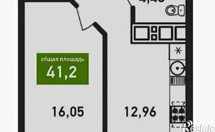 1-комн квартира ул им. Дежнёва, 29/3,  д. 29/3