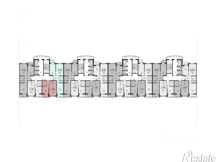 2-комн квартира в новом доме Российская улица, 257/7,  д. 257/7