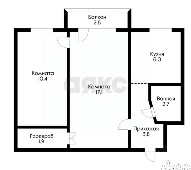 2-комн квартира Северная улица, 493,  д. 493