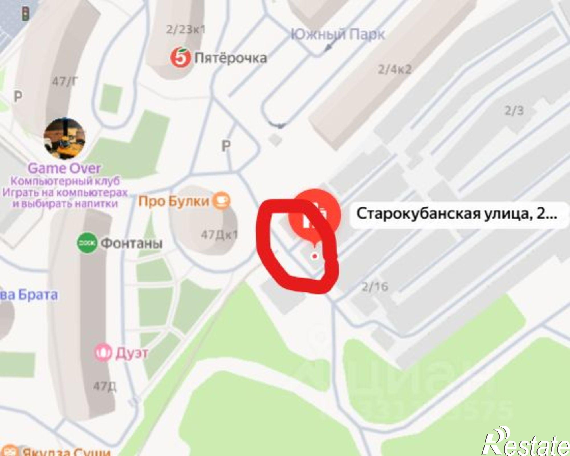 Купить гараж, место в паркинге за 2 745 600 рублей на ул Старокубанская, 2/15