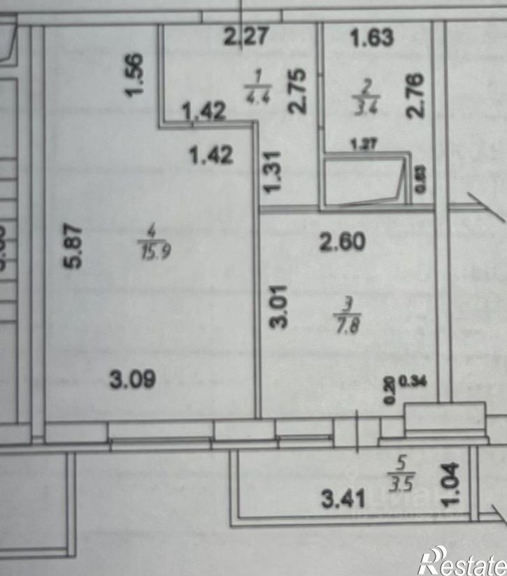 1-комн квартира улица Петра Метальникова, 5 к2,  д. 5 к2