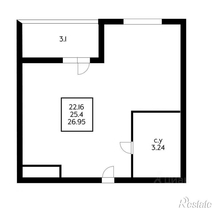 1-комн квартира Заполярная улица, 39 к4,  д. 39 к4