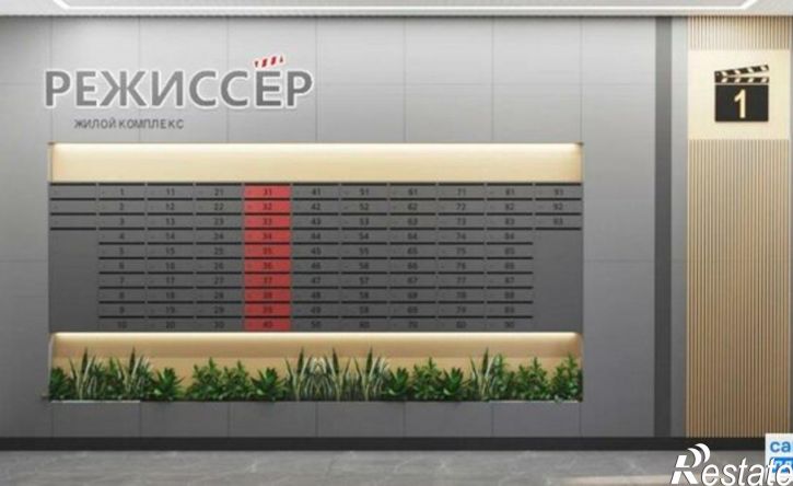 2-комн квартира в новом доме Уральская улица, 100/6,  д. 100/6