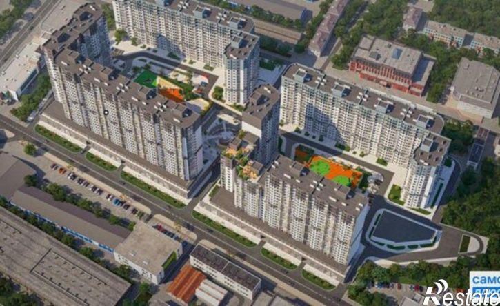 1-комн квартира в новом доме Уральская улица, 100/6,  д. 100/6