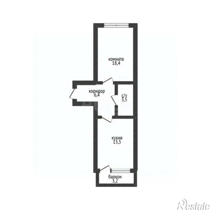 1-комн квартира улица 1 Мая, 270,  д. 270