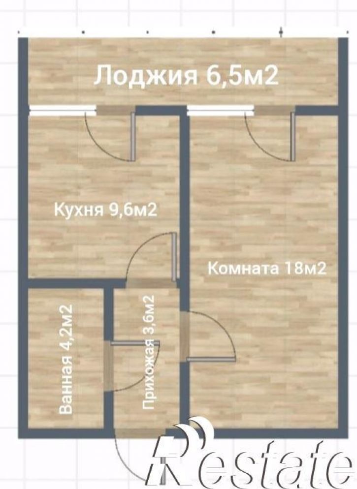 1-комн квартира Рахманинова, 29