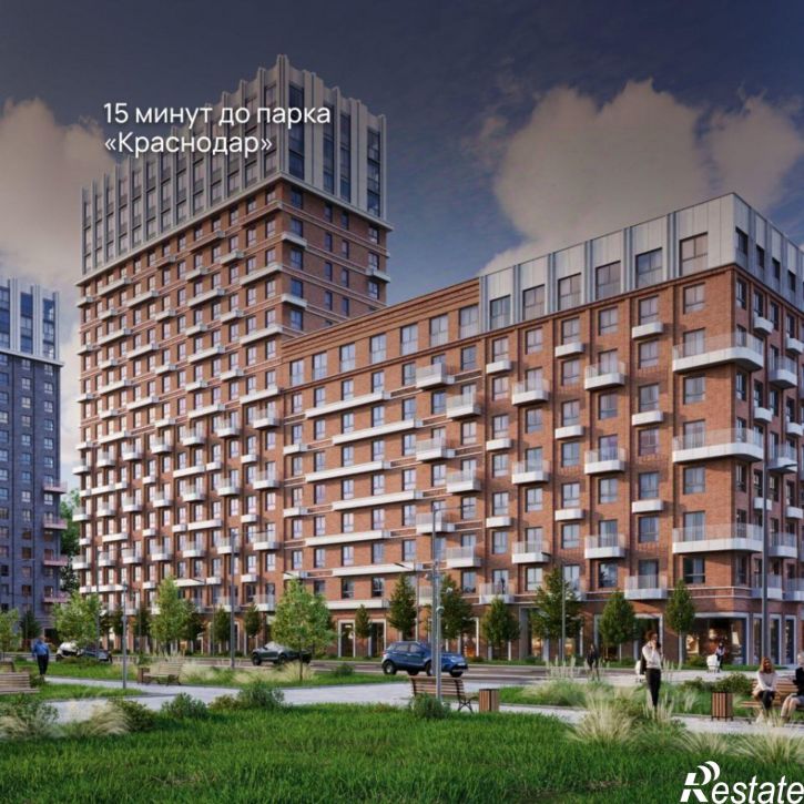 3-комн квартира в новом доме микрорайон Плодородный-2