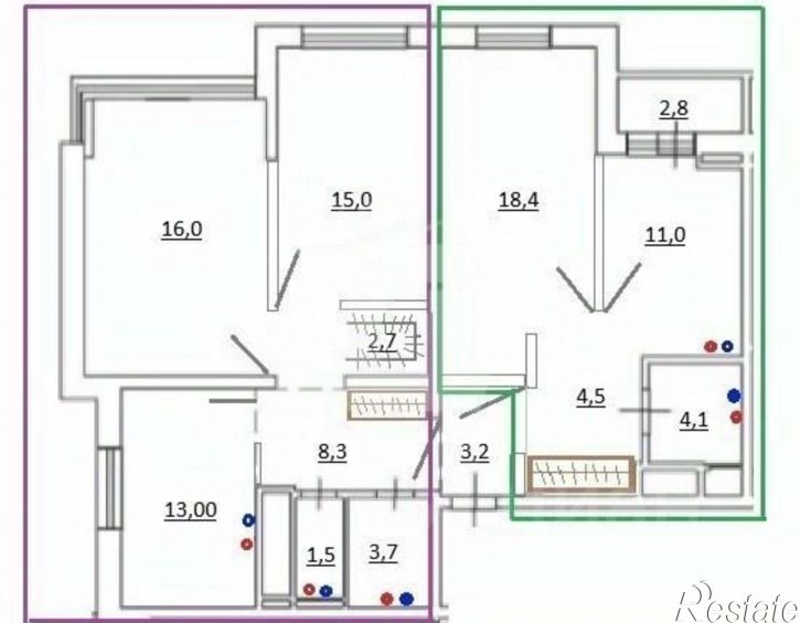 3-комн квартира улица Героя Сарабеева, 9,  д. 9