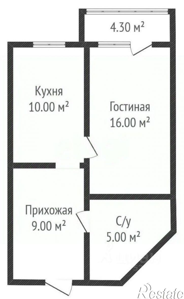 1-комн квартира ул Заполярная, 52,  д. 52