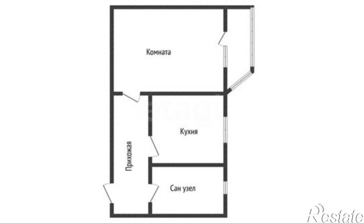 1-комн квартира Угольный переулок, 6,  д. 6