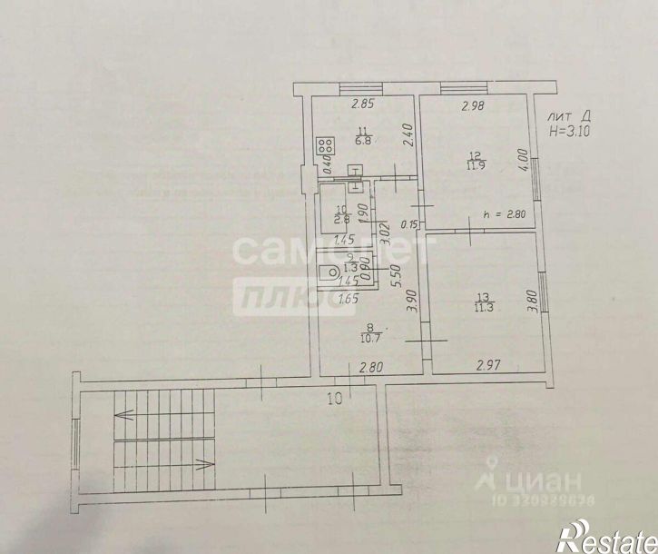 2-комн квартира ул им. Крупской, 109,  д. 109
