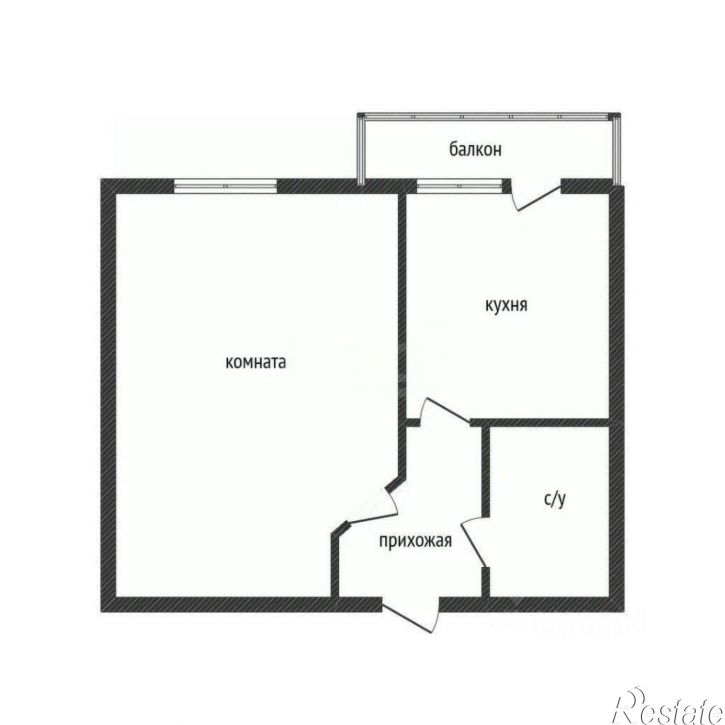1-комн квартира ул Московская, 140Б,  д. 140Б