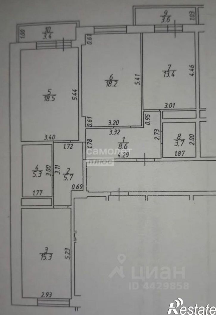 3-комн квартира ул Уральская, 129,  д. 129