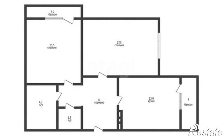 2-комн квартира ул Героев-Разведчиков, 11/2,  д. 11/2