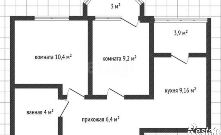 2-комн квартира ул Красных Партизан, 1/4 16,  д. 1/4 16,  к. 16