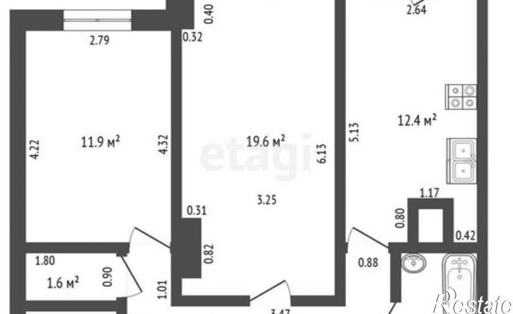 2-комн квартира улица Петра Метальникова, 5 к3,  д. 5 к3